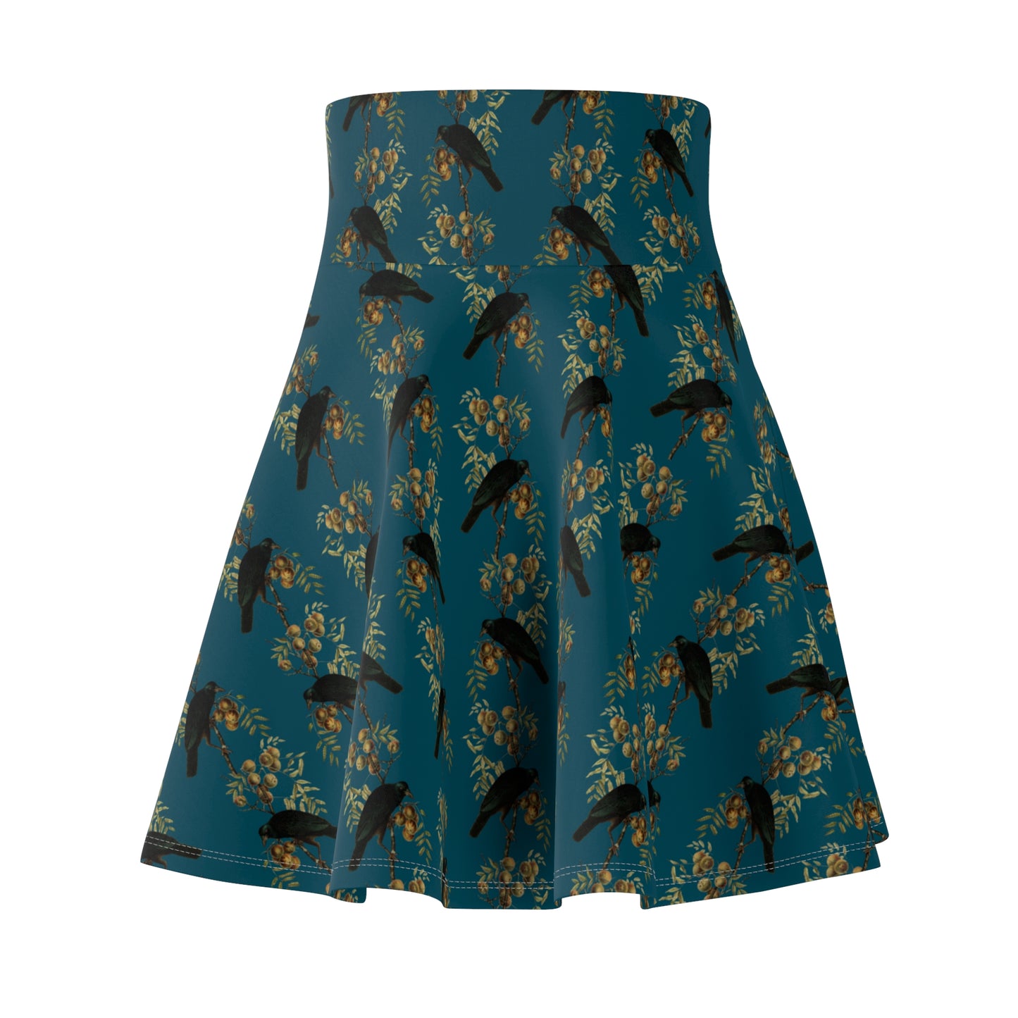 Big Crows Skirt in Teal
