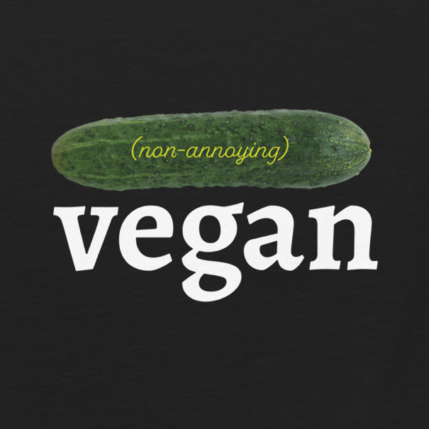 Non-annoying Vegan Tee