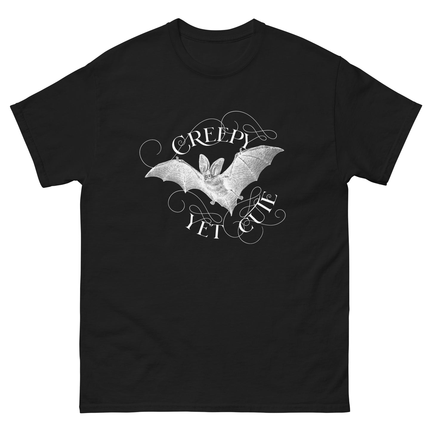 Creepy yet Cute Goth Bat Tee