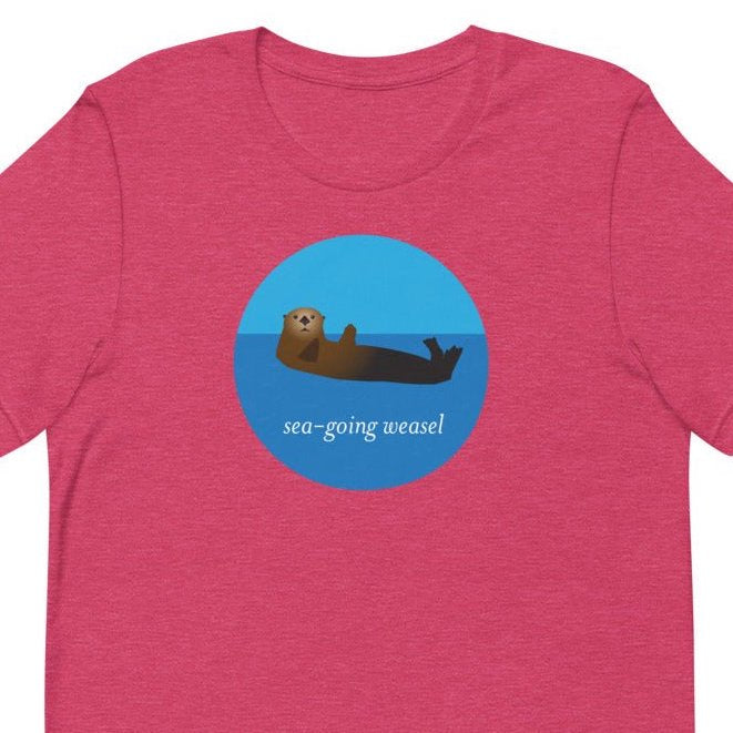 Mr Otter, the Sea-Going Weasel Tee