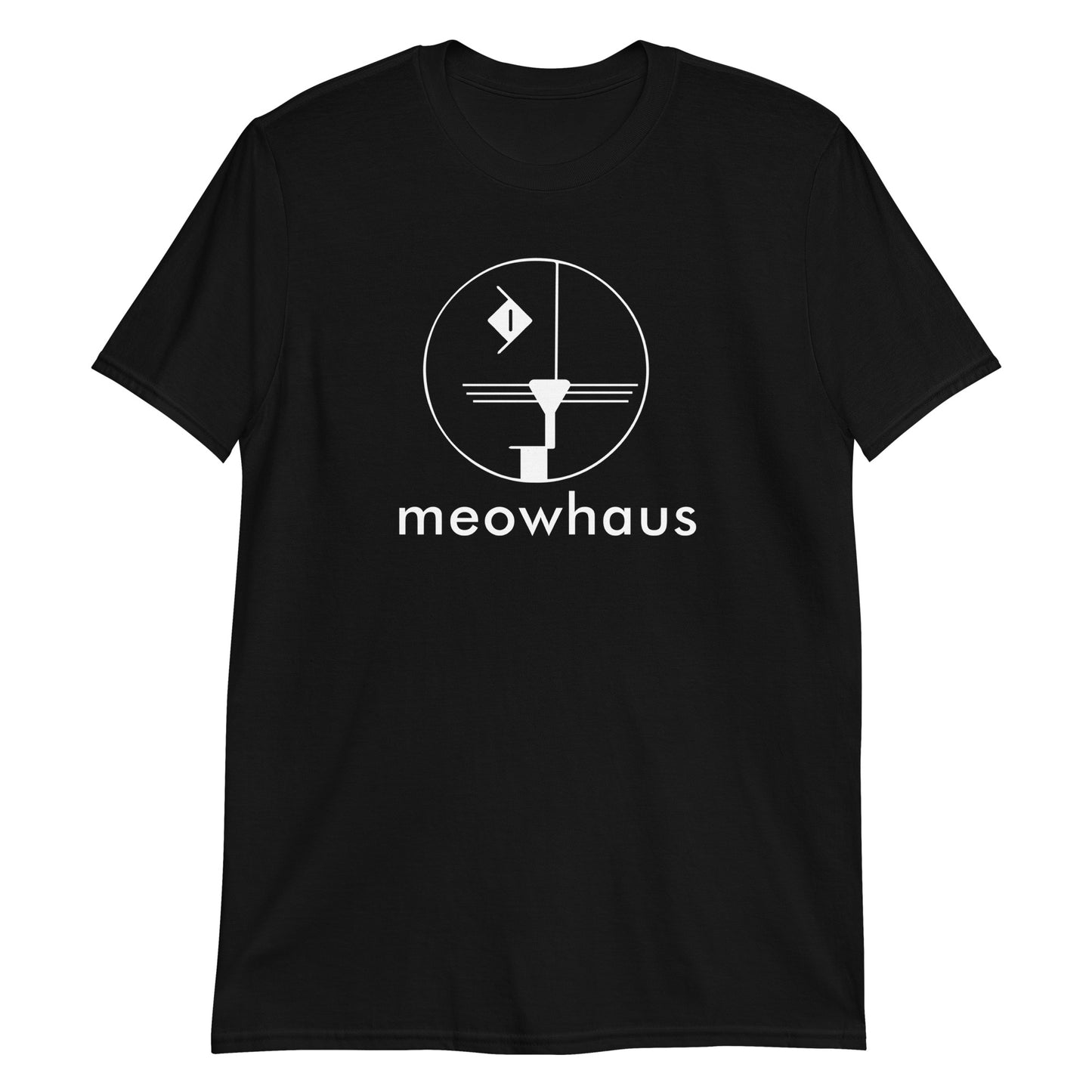 Meowhaus Kitty Bauhaus Tee (for Humans)