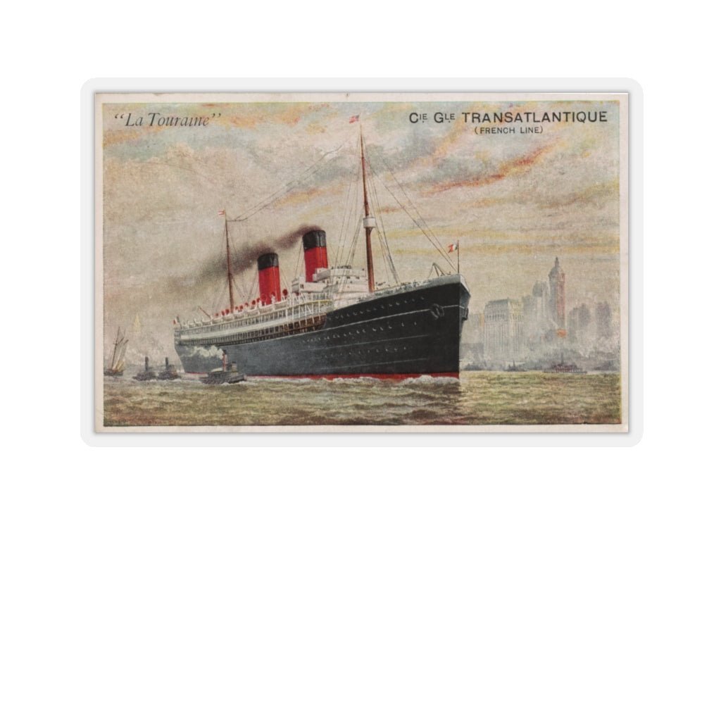 La Touraine Sticker: Ocean Liner Series - Keep Salem Odd