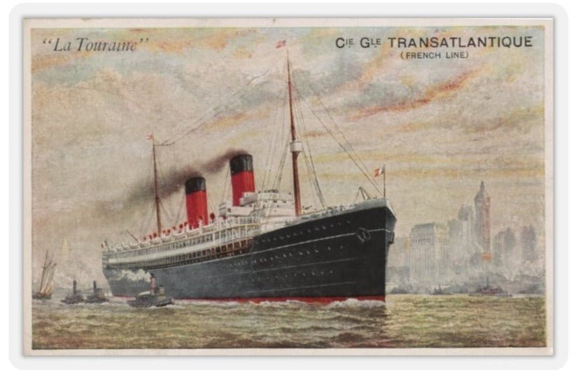La Touraine Sticker: Ocean Liner Series - Keep Salem Odd
