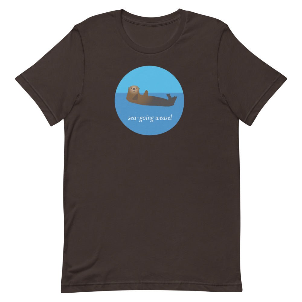 Mr Otter, the Sea-Going Weasel Tee - Keep Salem Odd