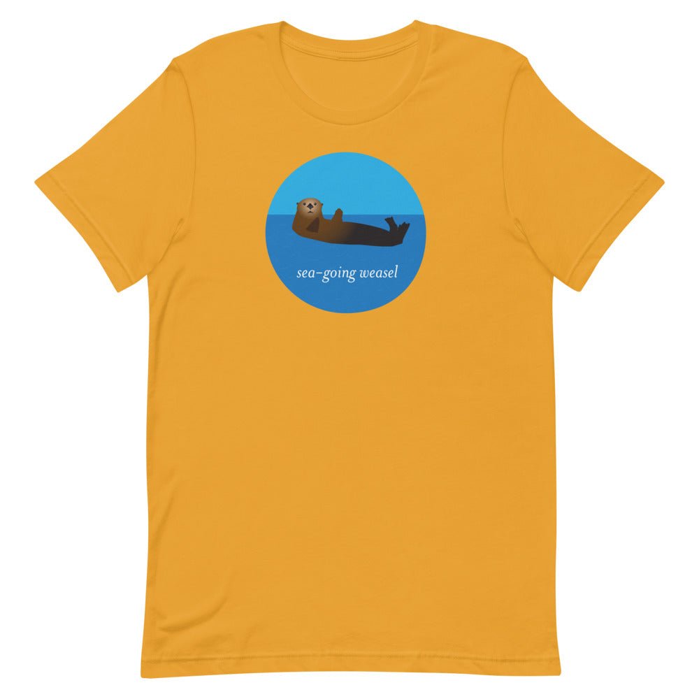 Mr Otter, the Sea-Going Weasel Tee - Keep Salem Odd