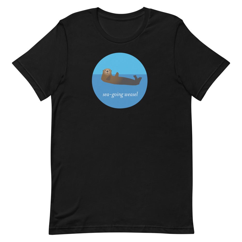 Mr Otter, the Sea-Going Weasel Tee - Keep Salem Odd