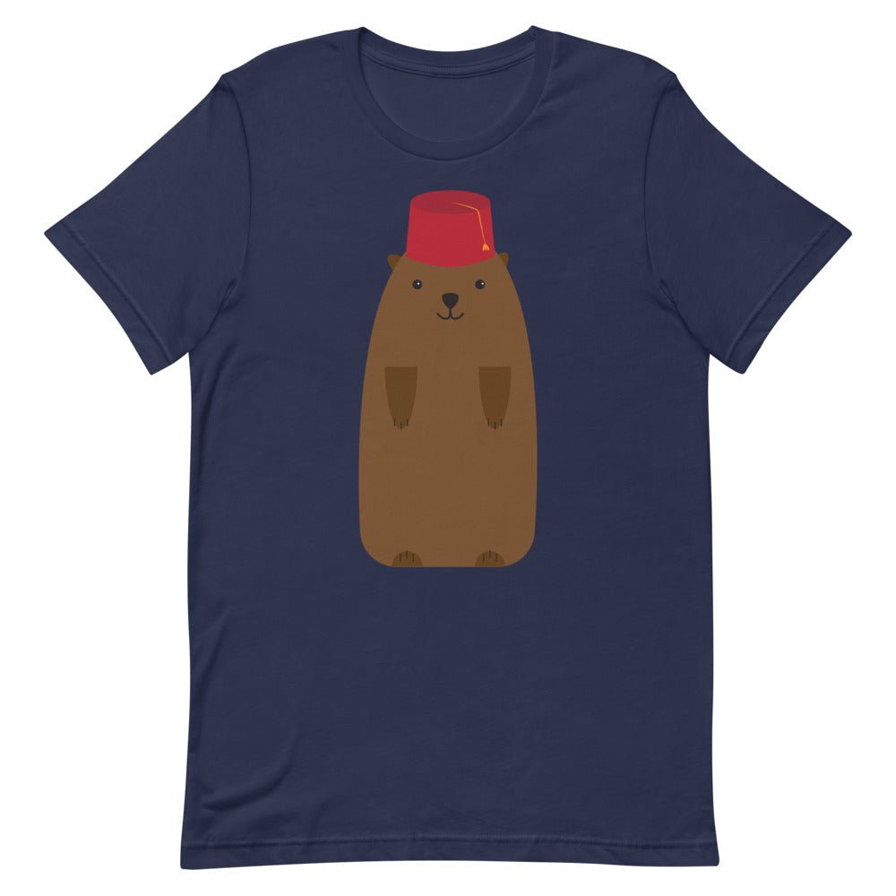 Party Groundhog in a Fez Tee - Keep Salem Odd