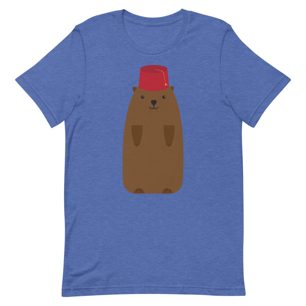 Party Groundhog in a Fez Tee - Keep Salem Odd