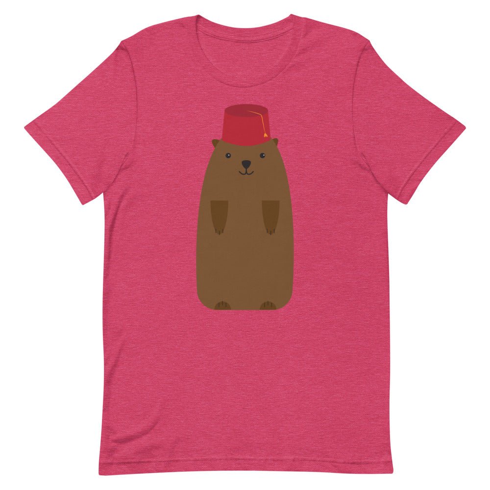 Party Groundhog in a Fez Tee - Keep Salem Odd