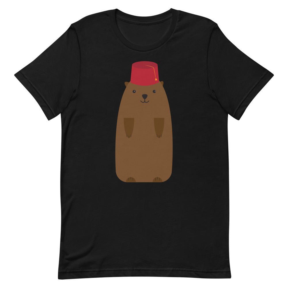 Party Groundhog in a Fez Tee - Keep Salem Odd