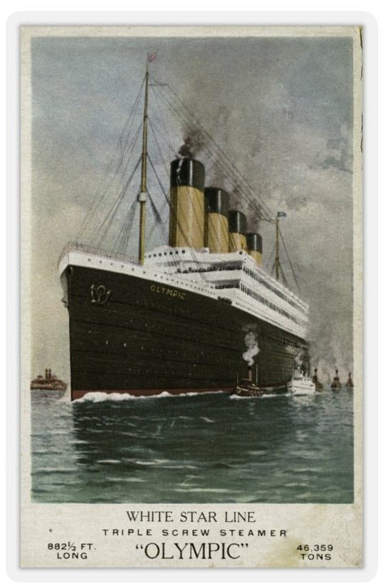 The Olympic Sticker: Ocean Liner Series - Keep Salem Odd