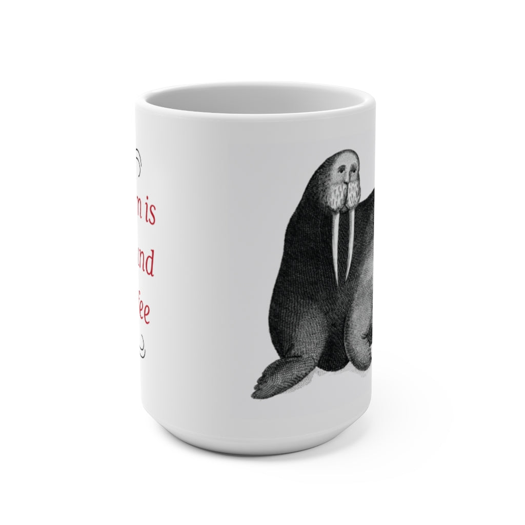 Wise Walrus Coffee Mug - Keep Salem Odd