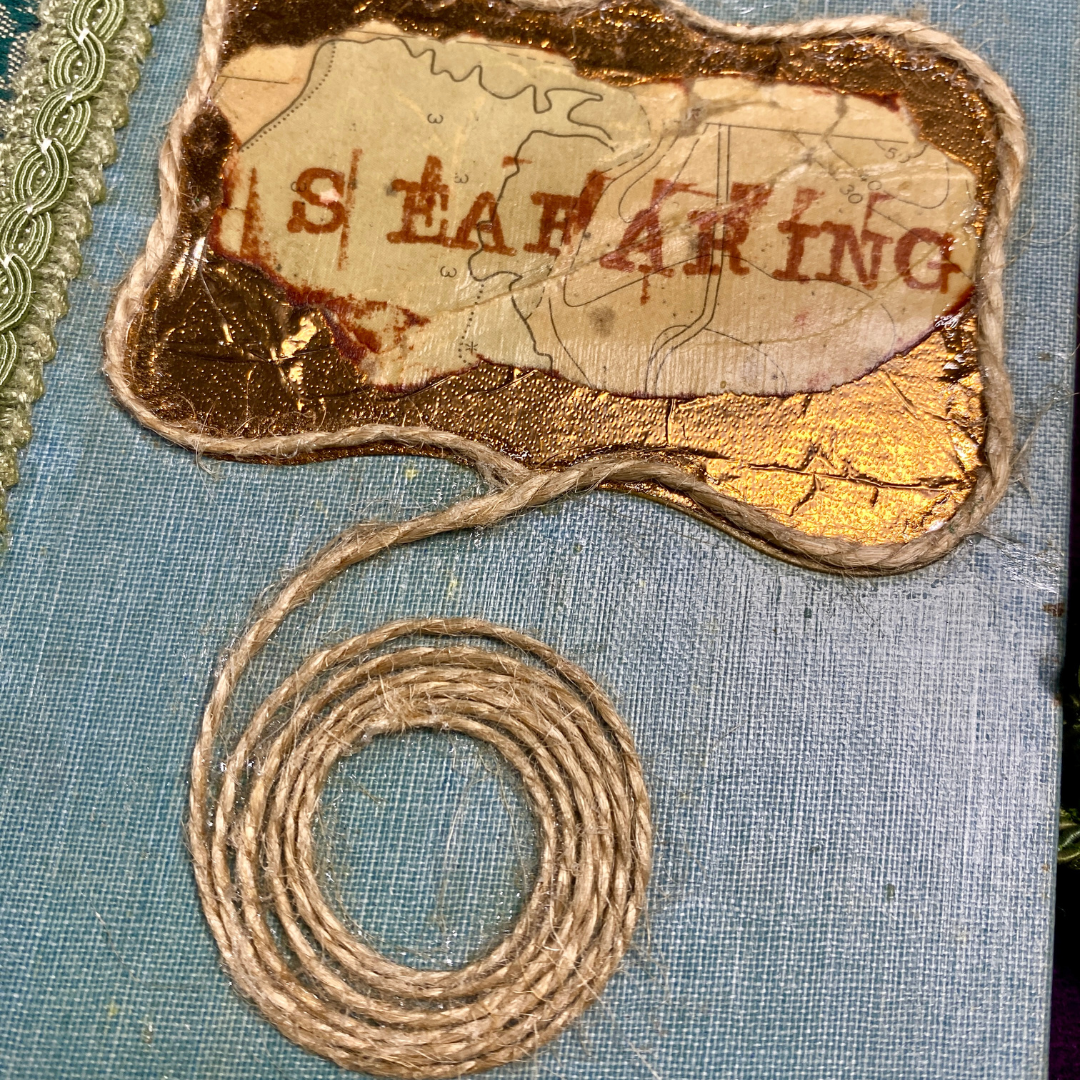 "Seafaring" Handmade Art Journal for Would-be Mariners