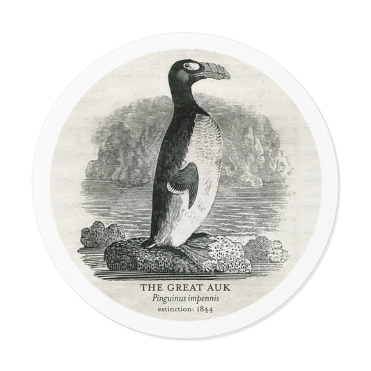 The Great Auk: Extinct Animals Stickers