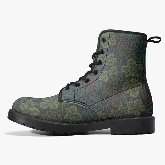 Flowered Boots: Docs Style William Morris Wallpaper Pattern Vine
