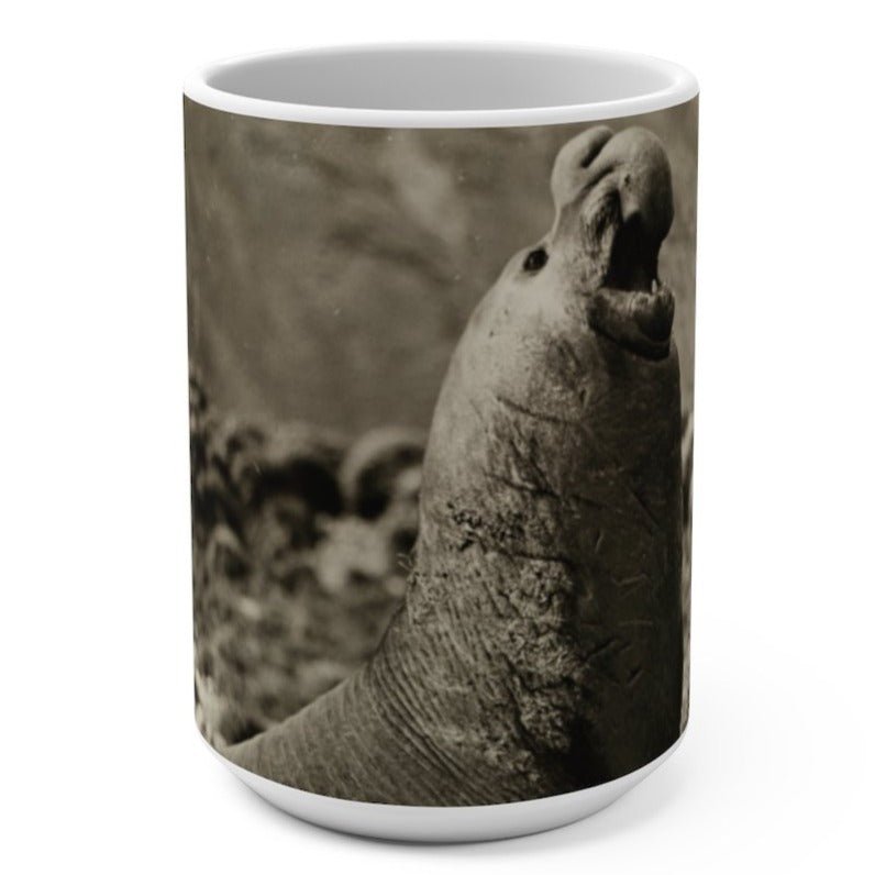 Edwardian Elephant Seal Mug: Shackleton Series - Keep Salem Odd