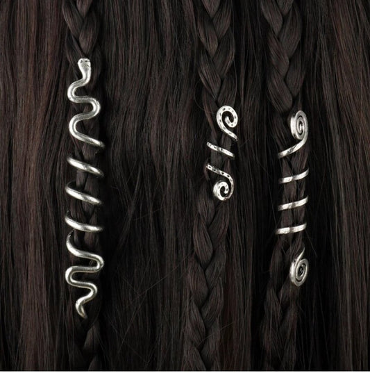 Viking Hair Spirals (Set of 3) - Keep Salem Odd